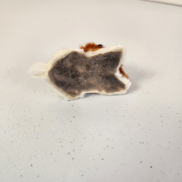 Adorable Real Fur Realistic Dog Figurine Figure Shih Tzu Pekingese Collectible - Picture 6 of 7